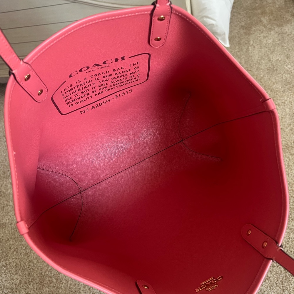 Coach Strawberry Fields Large Reversible City Tot… - image 6
